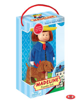 Madeline Poseable 8 Inch Doll with Genevieve Dog Soft Toy Gift Set
