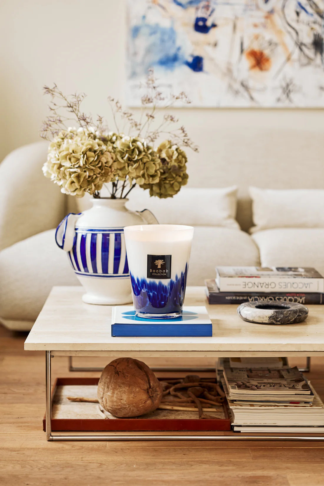 Baobab Collection Feathers Touareg Candle - Thumbnail 4