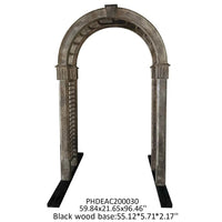 Aged Metal Garden Arbor