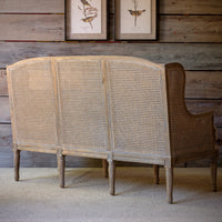 The Cane Back Settee