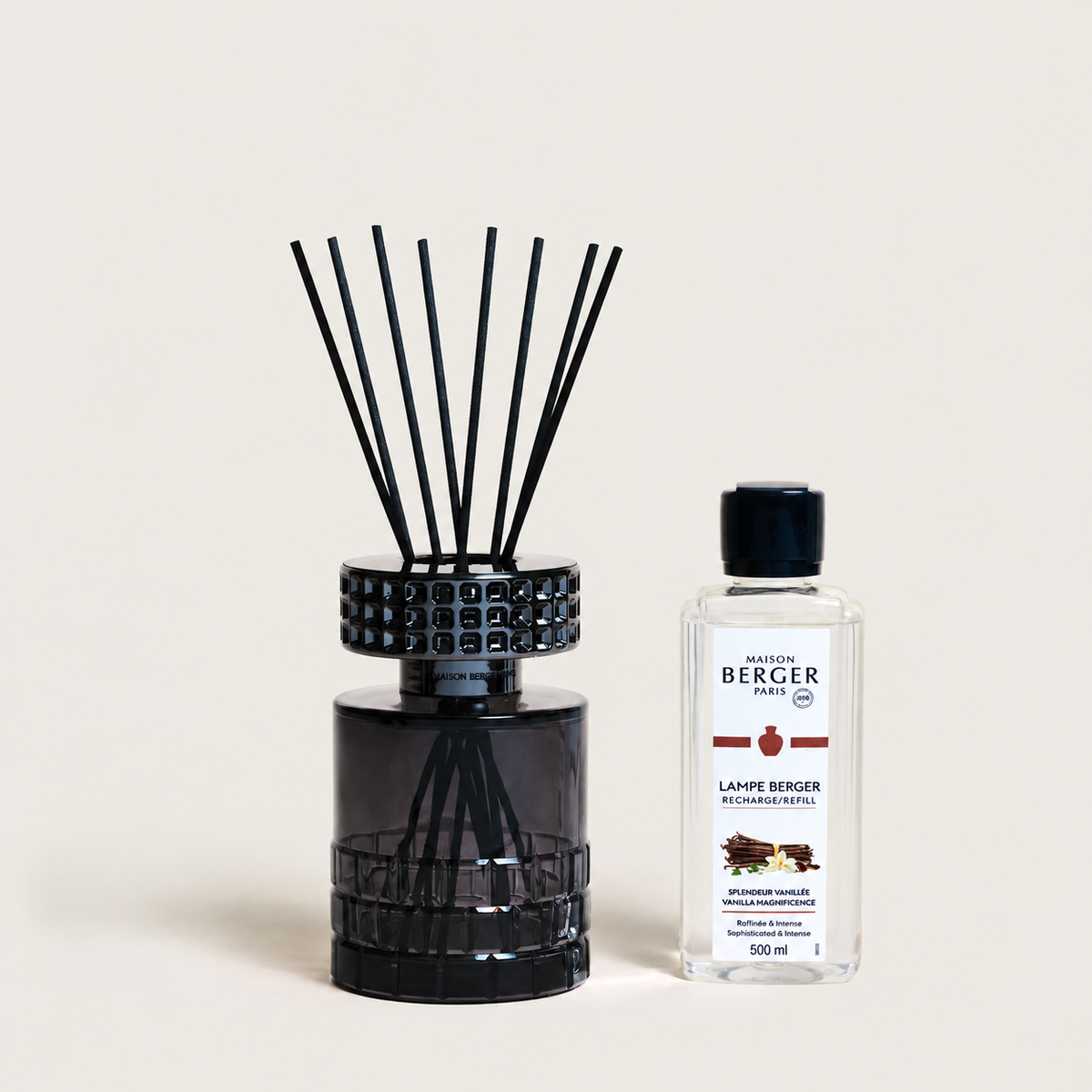Maison Berger Celebration Black Reed Diffuser Gift Set – Vanilla Magnificence