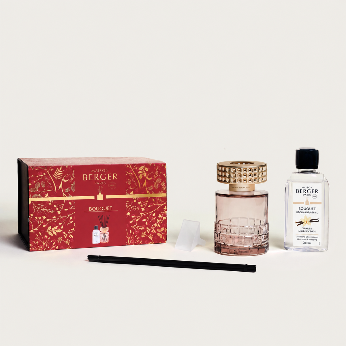 Maison Berger Celebration Nude Reed Diffuser Gift Set – Vanilla Magnificence
