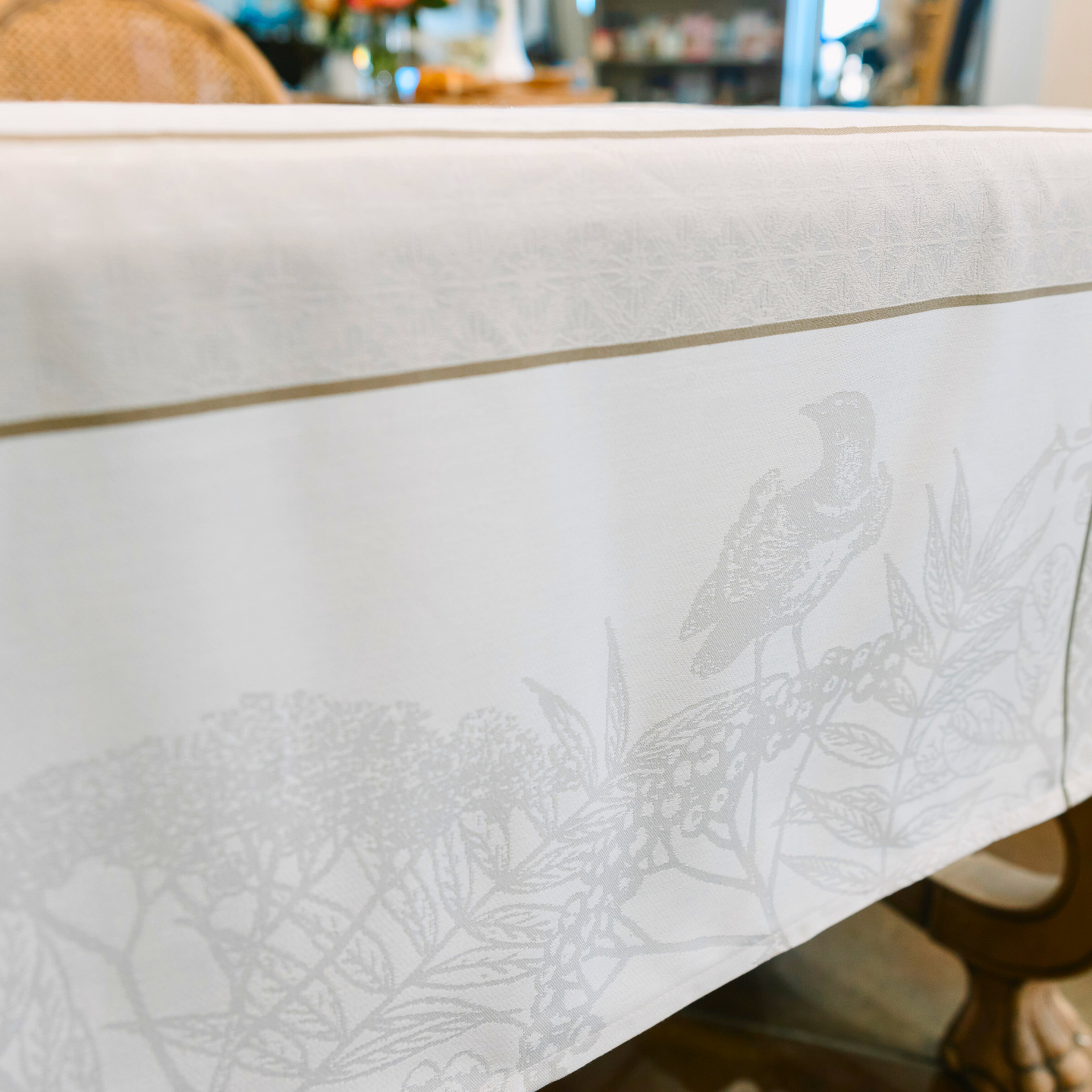 Sud Etoffe | Épine French Jacquard Tablecloth