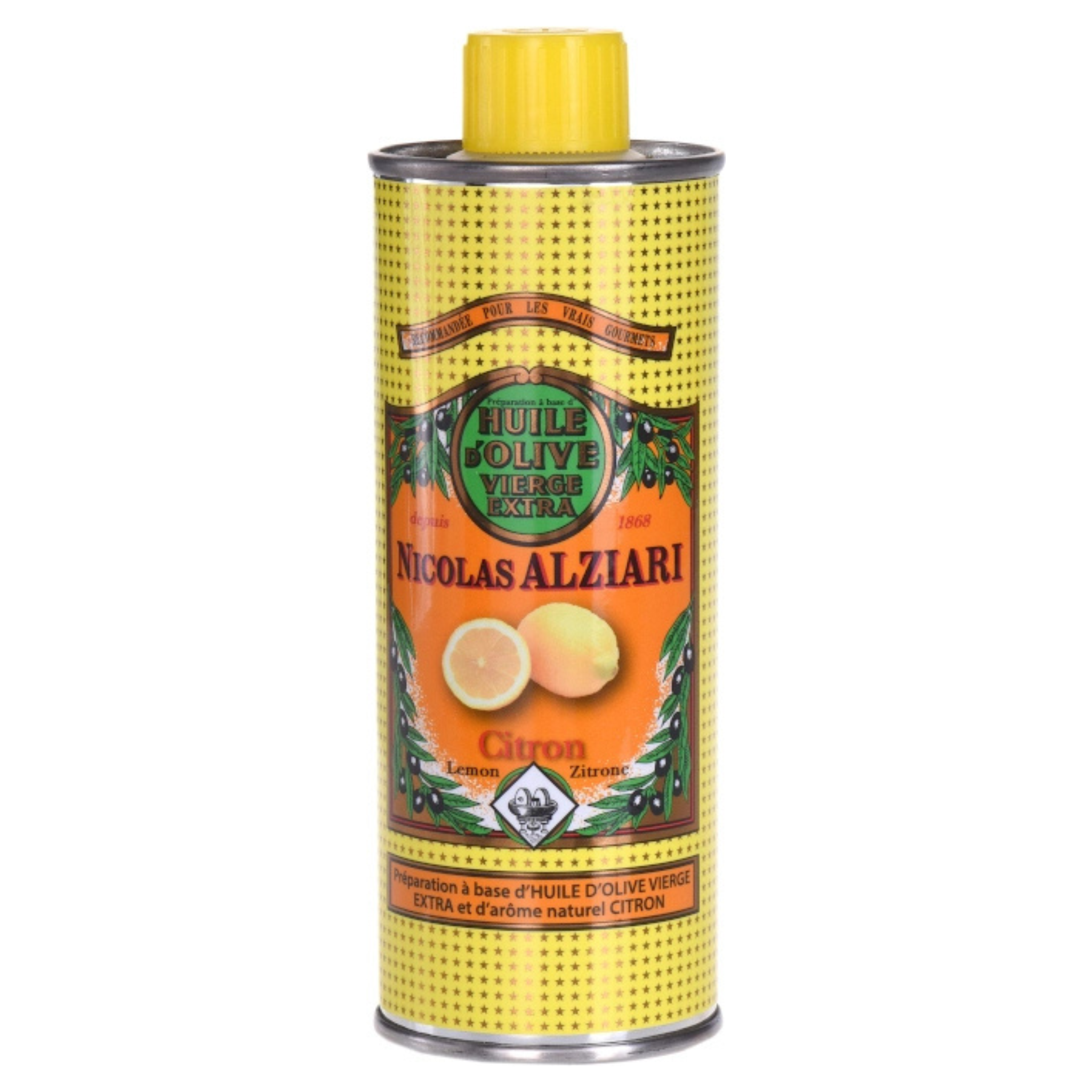 Nicolas Alziari Lemon-Infused Extra Virgin Olive Oil