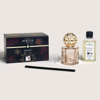 Pomelis Beige Reed Diffuser Gift Set with Vanilla Magnificence