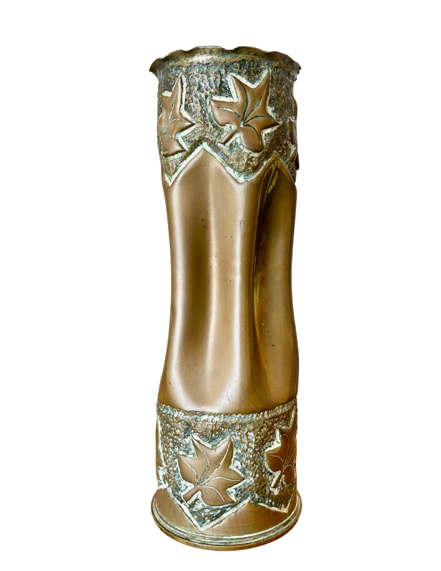 Grace in Bloom 1 - WWI British Trench Art Shell (1918)