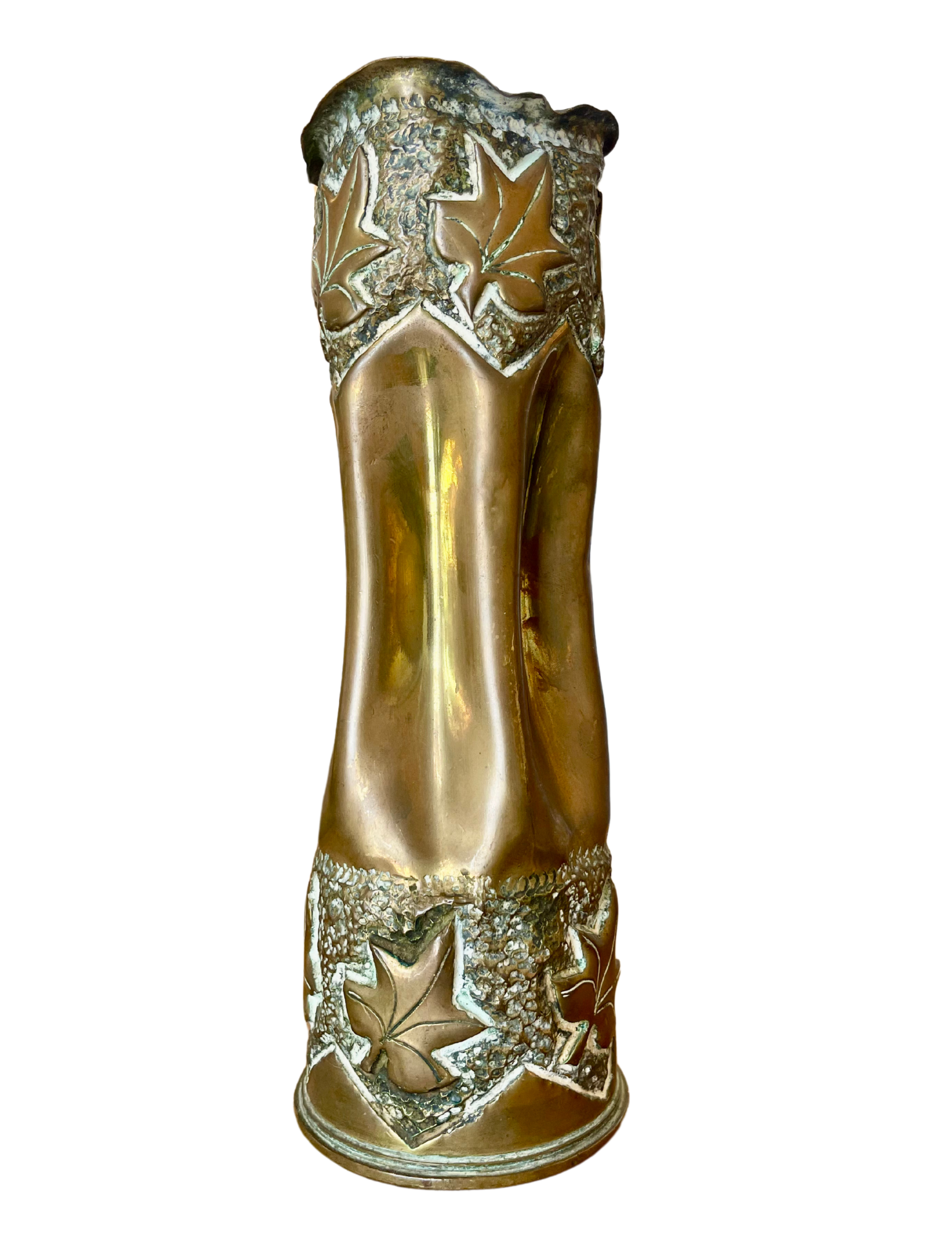 Grace in Bloom 2 - WWI British Trench Art Shell (1918)