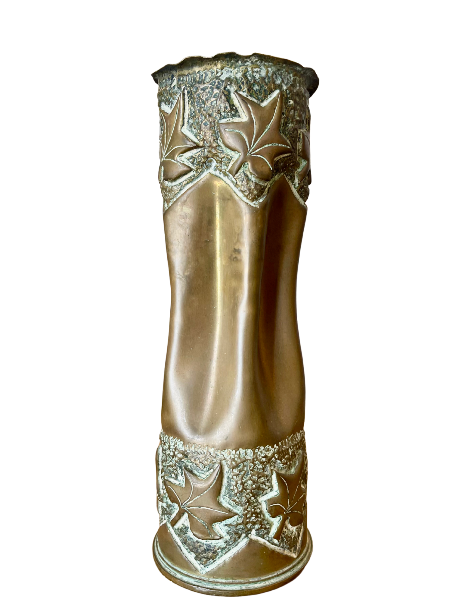 Grace in Bloom 2 - WWI British Trench Art Shell (1918)