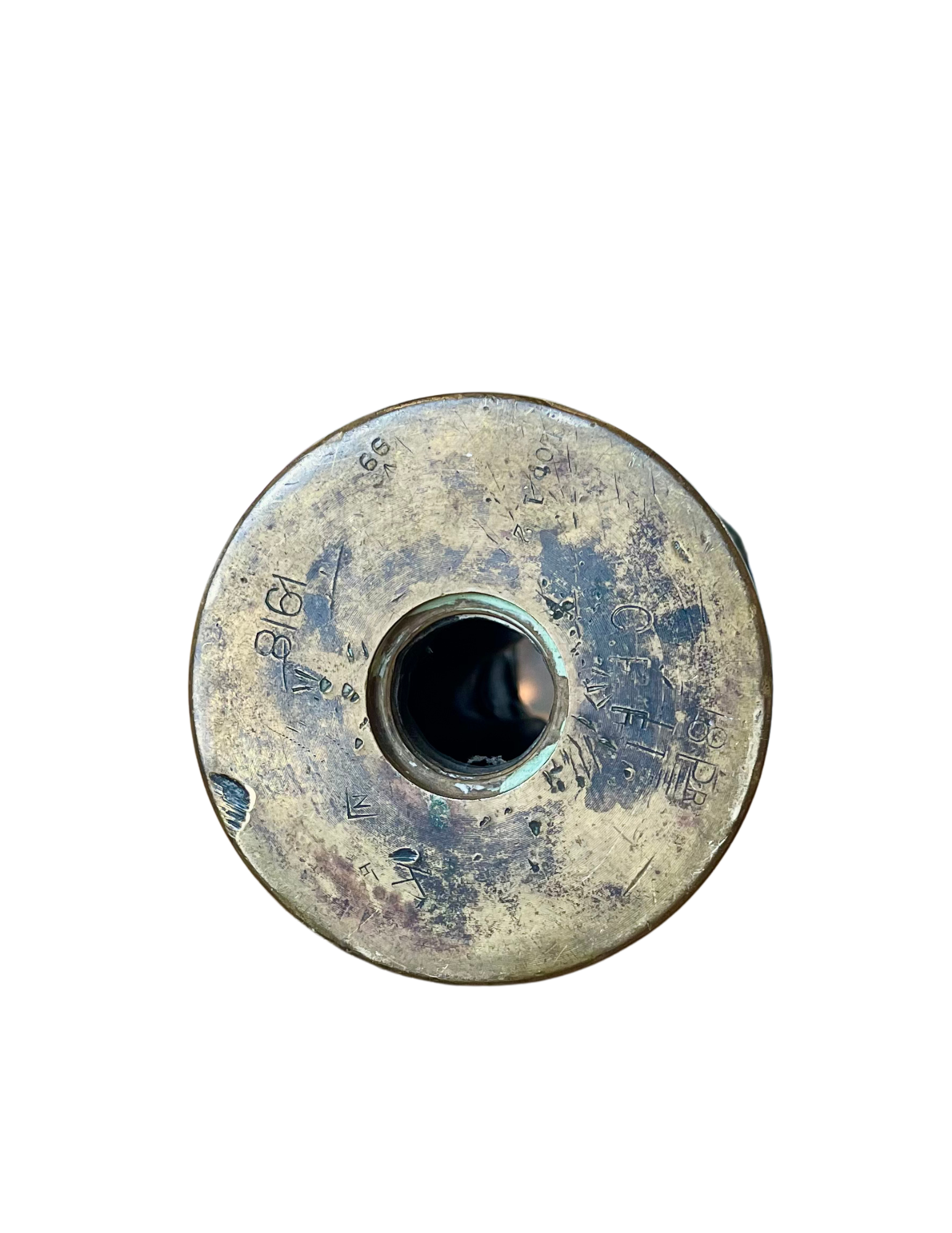 Grace in Bloom 2 - WWI British Trench Art Shell (1918)