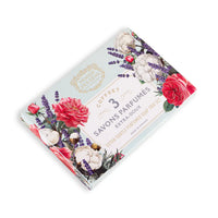 Panier des Sens French Perfumed Soap Gift Set | 3 Shea Butter Bar Soaps | Made in France