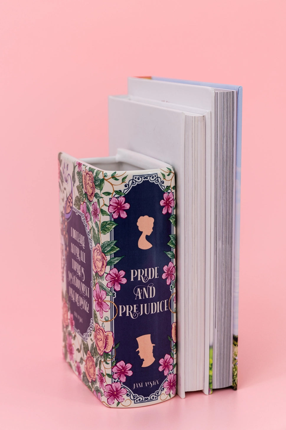 Pride and Prejudice Ceramic Book Vase