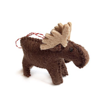 Montana Wool Moose Ornament