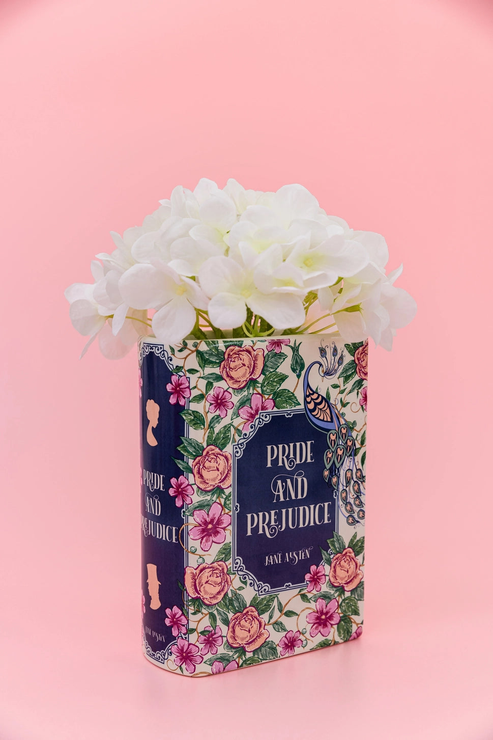 Pride and Prejudice Ceramic Book Vase