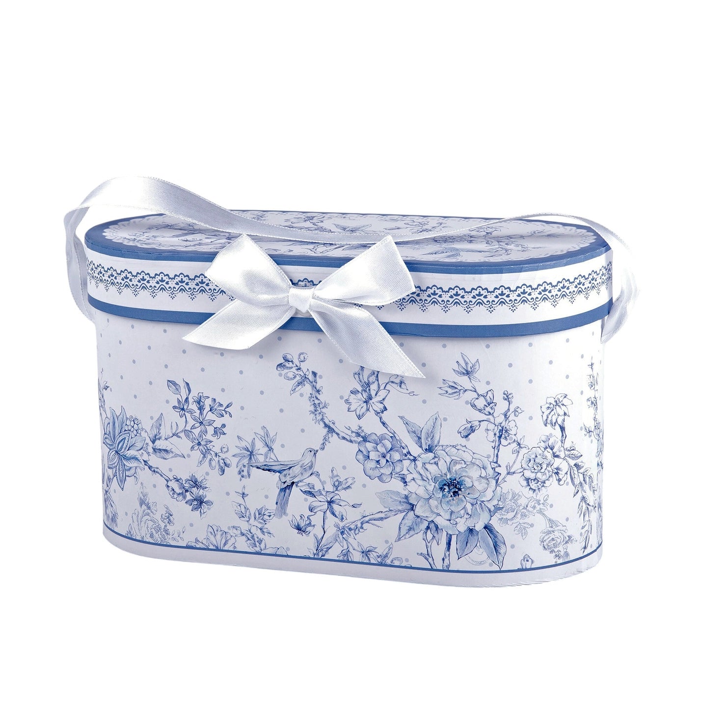 Set of 2 "Jardin Bleu" Tea & Coffee Mug