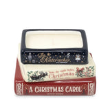 Holiday Classics Stacked Books Candle