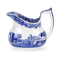 Spode Blue Italian Creamer | 7 oz Fine Earthenware Milk Pitcher for Tea & Coffee