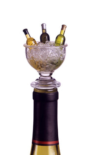 Acrylic Mini "Wine Chiller" Bottle Stoppers
