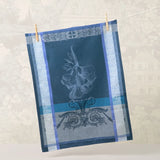 Garnier Thiebaut | Ail Blue Jacquard Kitchen Towel