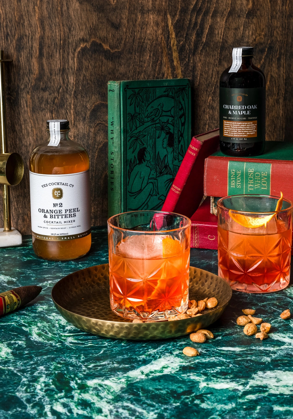 Orange Peel & Bitters Cocktail Mixer