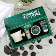 Bergamot & Thyme Men’s Luxury Shave Set