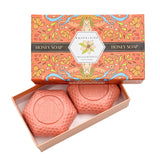 Orange Blossom Honey Soap Gift Box – 2 Bar Set