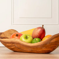 Italian Olivewood Root Salad Bowl