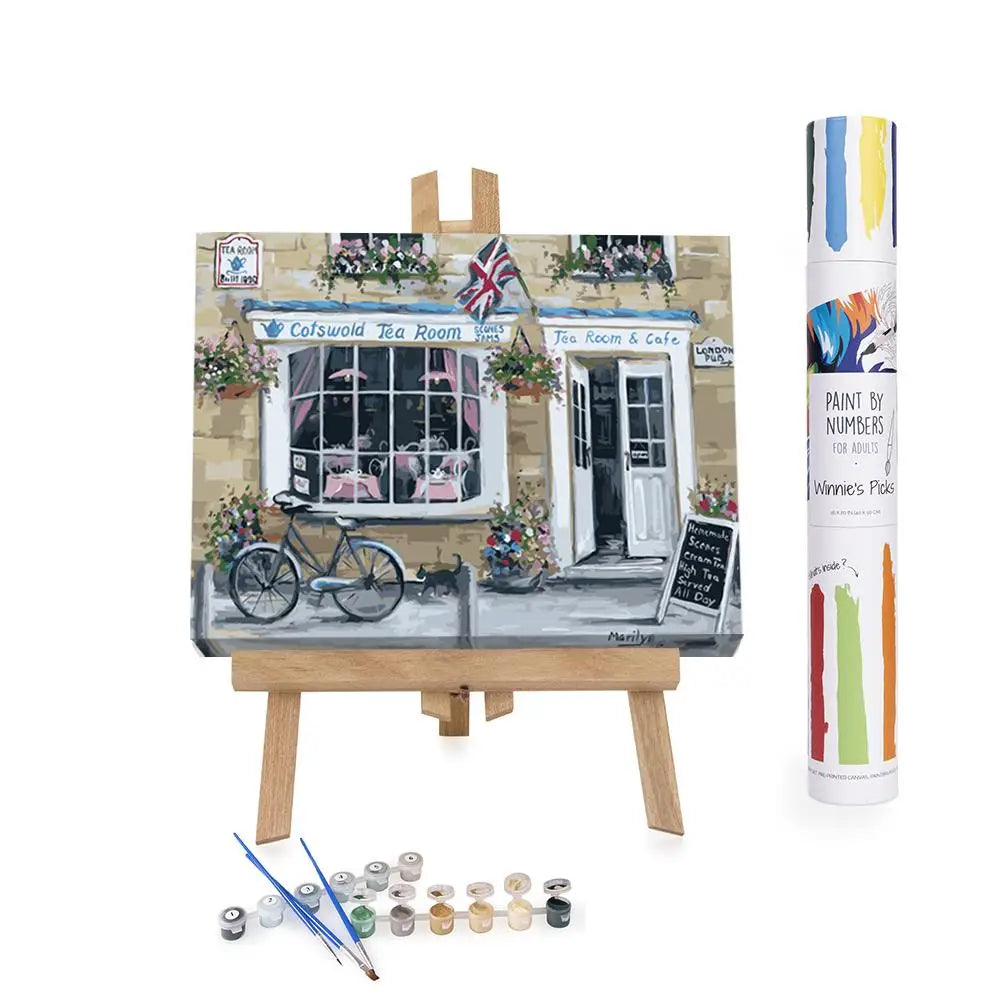 Paint By Numbers | A Cozy Cotswold Tea Room