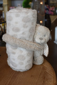 Sud Etoffe Plush Toy with Baby Blanket