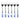 Spode Blue Italian Set of 6 Teaspoons