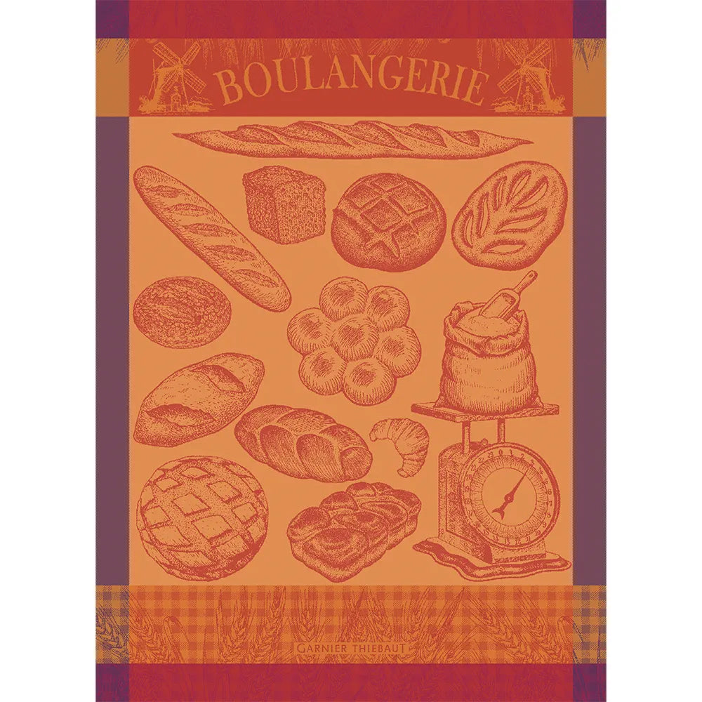 Garnier Thiebaut | Boulangerie Moulin Ambre Jacquard Kitchen Towel
