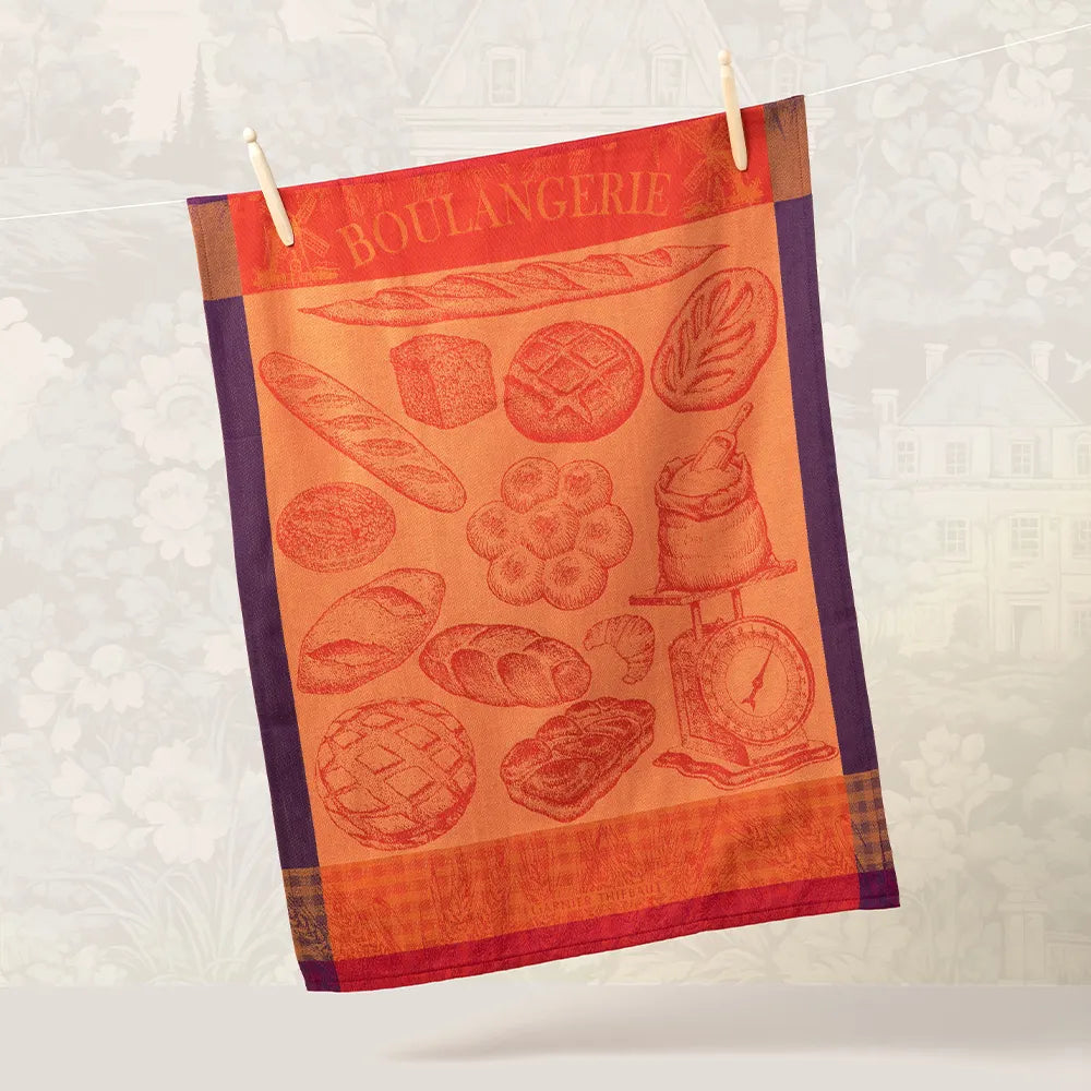 Garnier Thiebaut | Boulangerie Moulin Ambre Jacquard Kitchen Towel