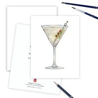 The Perfect Dirty Martini Greeting Card