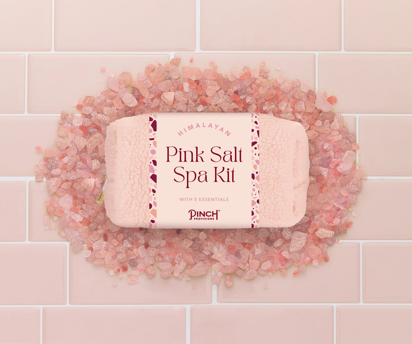 Pink Himalayan Salt Spa Kit