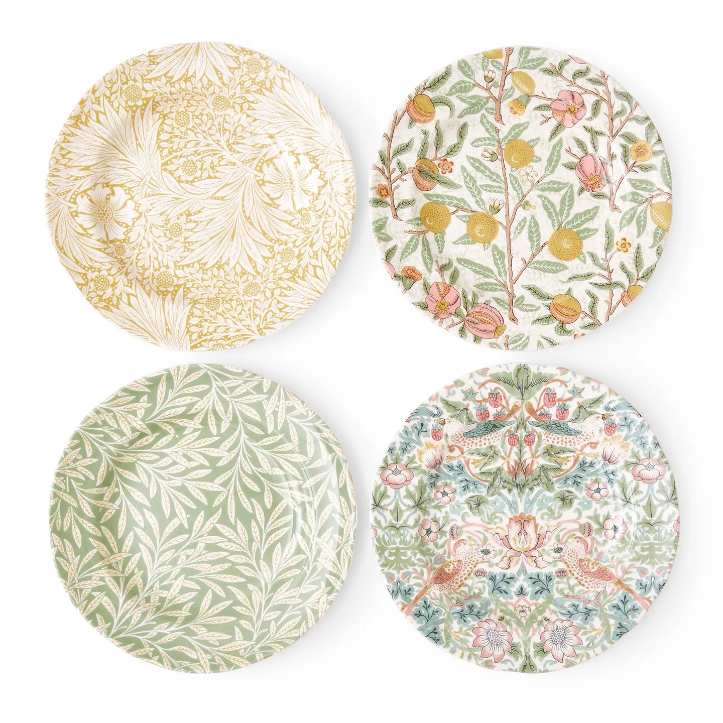 Spode Morris & Co. 9" Salad Plate Set