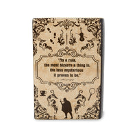 Sherlock Holmes Ceramic Book Vase