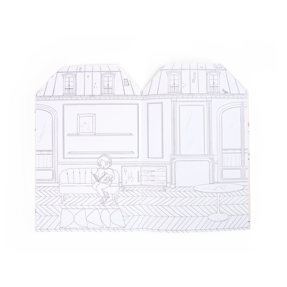 The Parisiennes Coloring Book