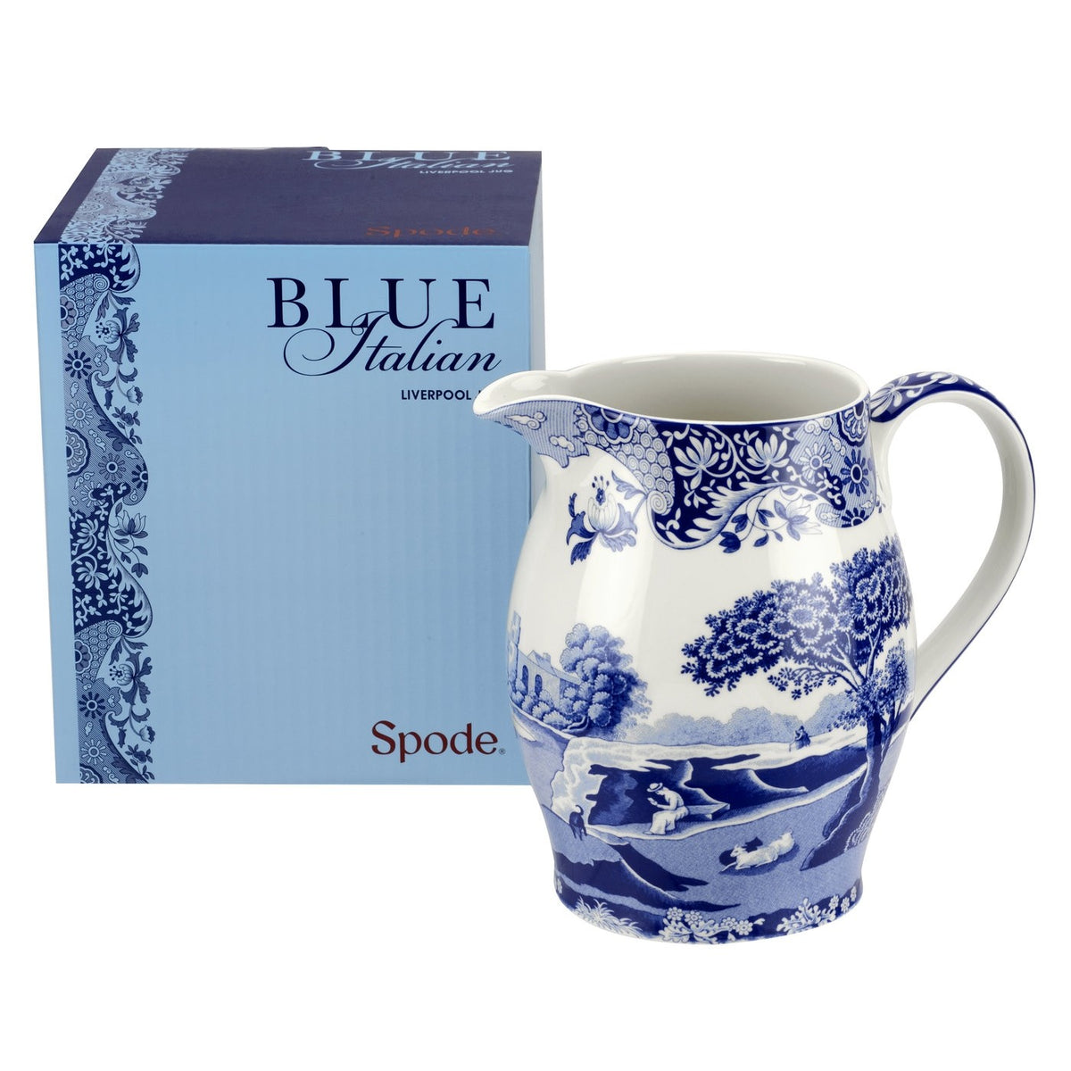 Spode Pitcher Spode Blue Italian Pitcher – Belle Maison Store