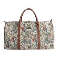William Morris “Golden Lily” Tapestry Weekender Duffel Bag