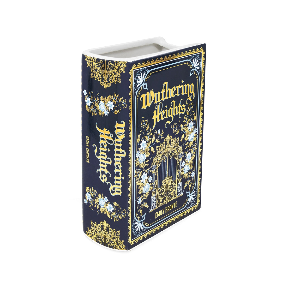 Wuthering Heights Ceramic Book Vase