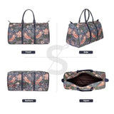 William Morris Strawberry Thief Blue Tapestry Duffel Bag – Large Weekend Holdall