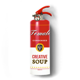 “Creative Soup” Fire Extinguisher