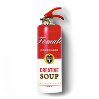 “Creative Soup” Fire Extinguisher
