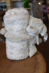 Sud Etoffe Plush Toy with Baby Blanket