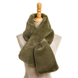 Luxe Faux Fur Pull-Through Scarf