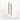 Set of two William Morris Pimpernel decorative taper candles featuring botanical floral artwork in soft sage green, blush, and cream tones.