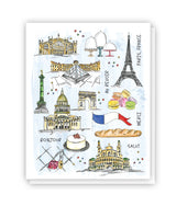 Parisian Travel Lover Card