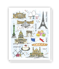 Parisian Travel Lover Card