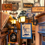 DIY Book Nook Kit — Paris Arcade