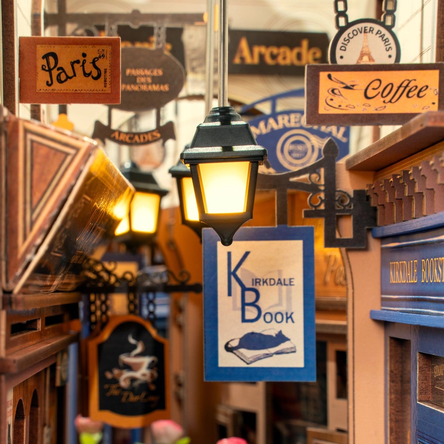 DIY Book Nook Kit — Paris Arcade