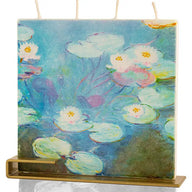 Flatyz Claude Monet Water Lilies Flat Candle